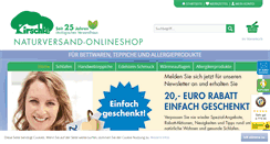 Desktop Screenshot of naturversand-kirschke.de